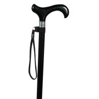 Håndledsrem til stokke, sort