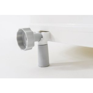 Beslag til væghængt toiletforhøjer