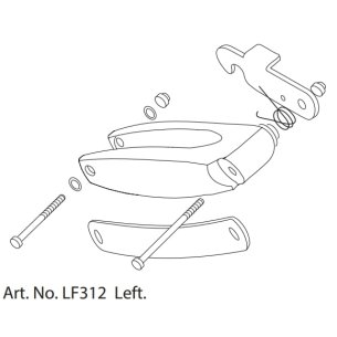 Trust Lets Fly - linkage arm - left