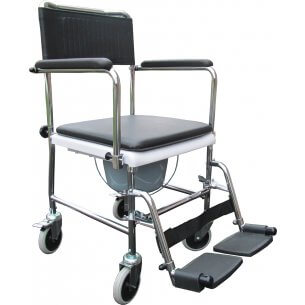 God bækkenstol med hjul